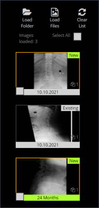 Figure 4 - Preview of images