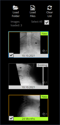 Figure 5 - Select images
